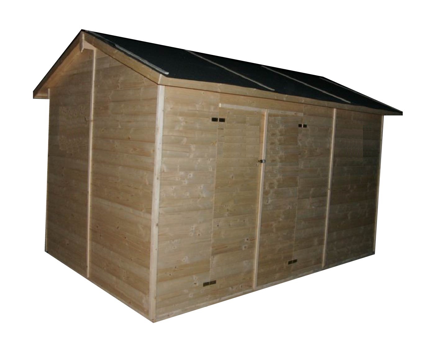 Zahradní domek CALPE (19mm),  rozměr 3,3 x 3,9m, v.2,3m